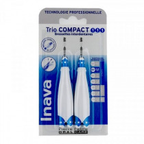 Interdental Brushes - Compact Trio - Size 1 - Inava - 0.8mm