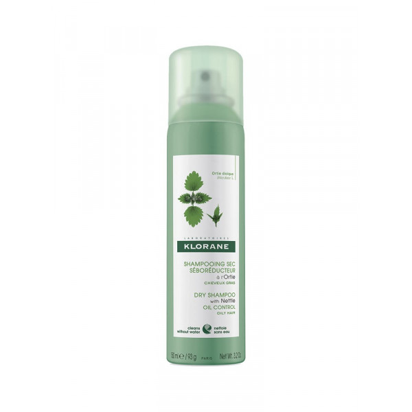 Dry Shampoo with Nettle - Oily Hair - Klorane - 150 ml