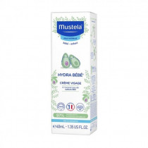 Crème Visage - Hydra Bébé - Peau Normale - Mustela - 40 ml