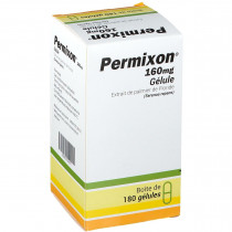 Permixon 160 mg, Palmier de Floride 160mg, Hypertrophie de la Prostate - 180 Gélules