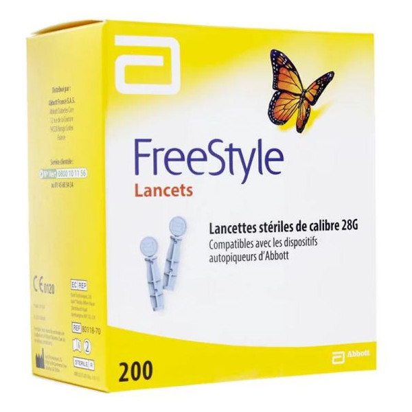 Abbott FreeStyle Lancets – Pack of 200