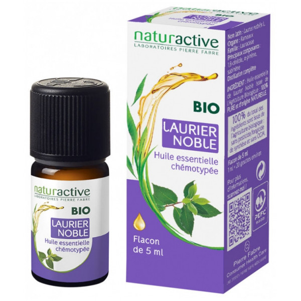 Huile Essentielle Laurier Noble Bio Naturactive, 5 ml