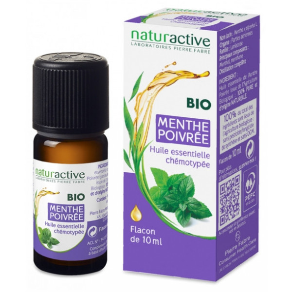 Naturactive Organic Peppermint Essential Oil, 10 ml