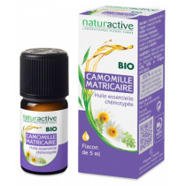 Organic Matricaria Camomile Essential Oil, Naturactive, 5 ml