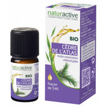Organic Atlas Cedar Essential Oil, Naturactive - 5ml
