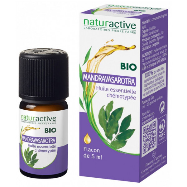 Organic Mandravasarotra Essential Oil, Naturactive, 5 ml