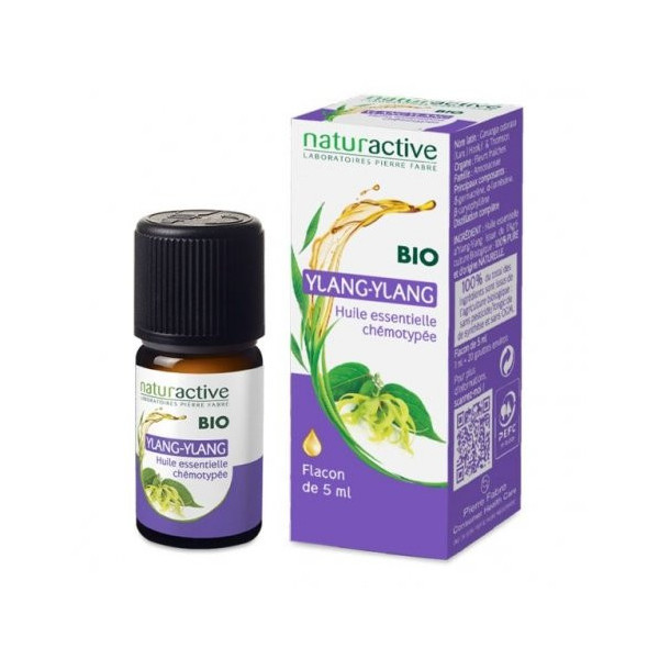 Huile Essentielle Ylang Ylang Bio Naturactive, 5 ml