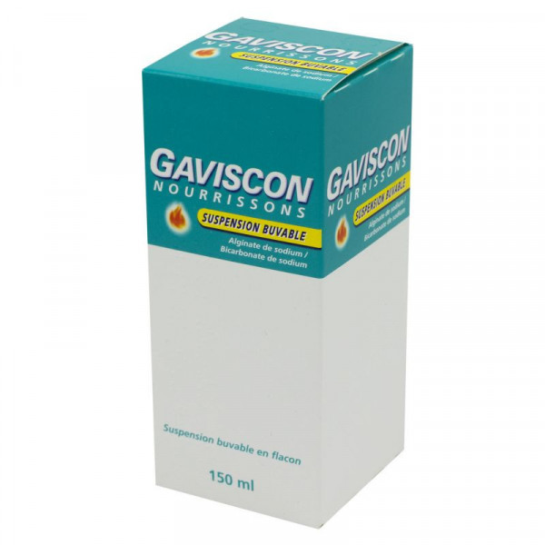 Gaviscon Baby Drinkable Solution, 150ml, Sodium bicarbonate/Sodium alginate