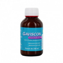Gaviscon Susp Buvable flacon de 250ML, Bicarbonate de Sodium/ Alginate de Sodium