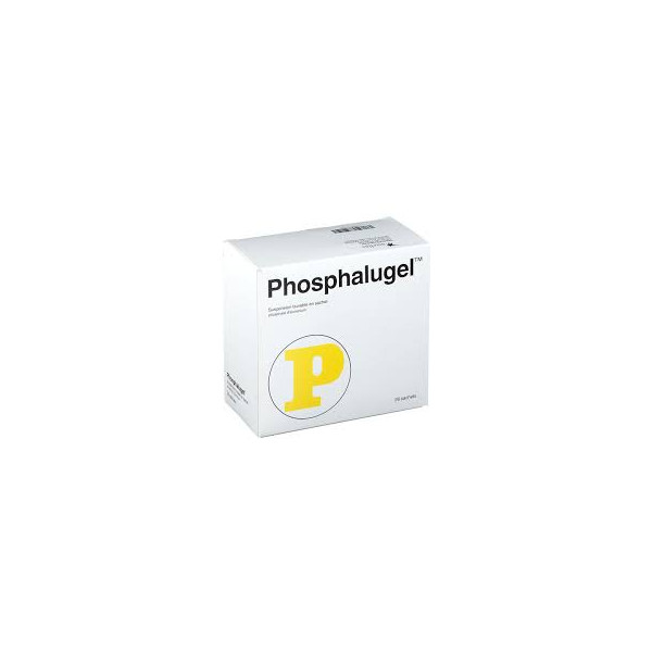 Phosphalugel Anti-Acid suspension drinkable solution, 26 sachets of 20g