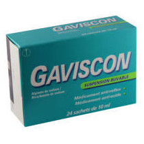 Gaviscon Antacid Solution – gastro-oesophageal reflux relief (24 x 10 ml Sachets)