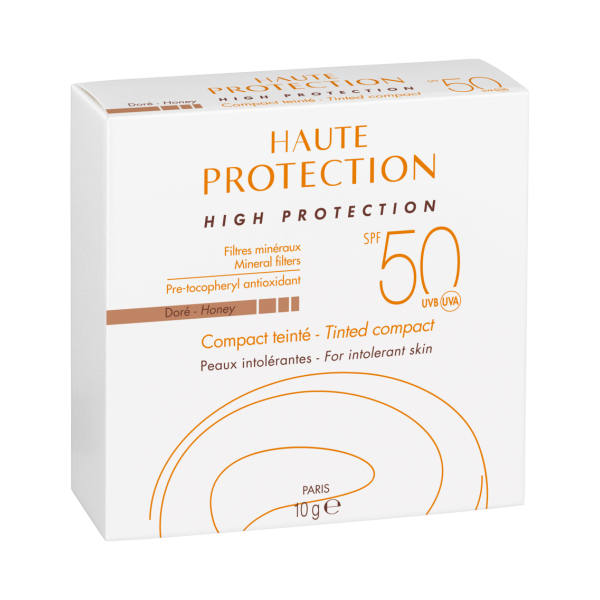 High Sun Protection - Golden Compact - SPF 50 - Avene - 10 G