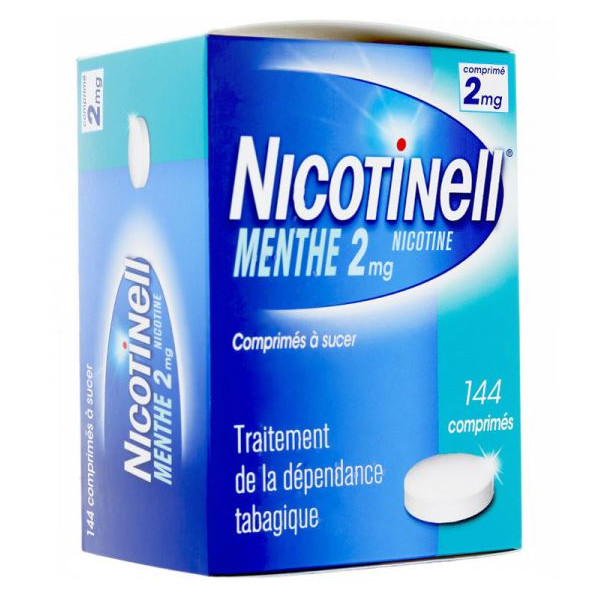 Nicotinell Mint 2mg, Tablets to suck, box of 144