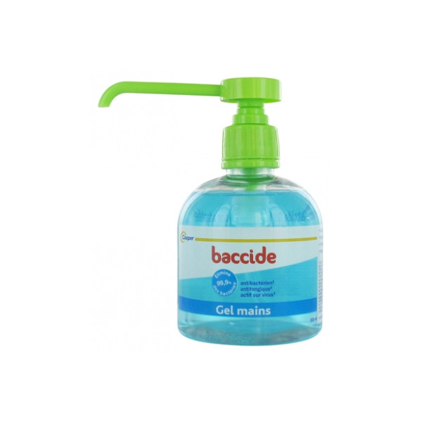 Cooper: Baccide – Antibacterial No-Rinse Hand-Sanitising Gel – 300ml dispenser