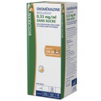 Oxomémazine Toux Sèche sans sucre Sirop + Gobelet Doseur - 150 ml Biogaran- Generique du Toplexil