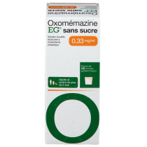 Oxomémazine 0,33 mg/ml Sans Sucre Sirop EG, Flacon 150 ml (générique du toplexil)