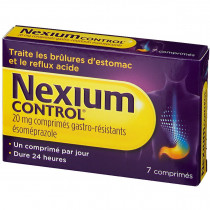 Nexium Control 20 mg Esomeprazole 7 Comprimés - Brulures d'Estomac - Reflux Acide