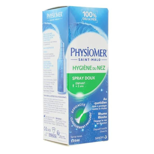 Physiomer Nasal Sea Water Spray Children & Adults  135ml