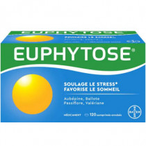 Euphytose Trouble Du Sommeil Et De l'Anxiété - Bayer, 120 Comprimés