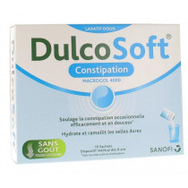 Dulcosoft Soulage La Constipation, Ramollit Les Selles Dures, 10 Sachets