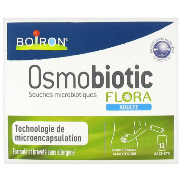 Osmobiotic Flora Adulte - Boiron - 12 Sachets