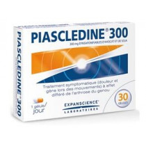 Piascledine 300 - Traitement symptomatique de l'Arthrose - Huiles d'Avocat et de Soja - 30 Gélules