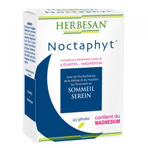 Herbesan Noctaphyt 45 capsules, Sleep Serenity, Magesium and Plants
