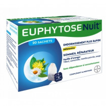 EuphytoseNuit Infusion - Melatonin - 20 Sachets