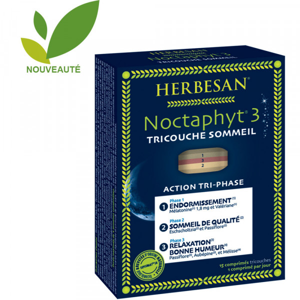 Herbesan Nocatphyt 3 - Sleep - 15 Tablets