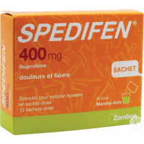 Spedifen 400mg, Dental Pain,12 Sachets, Ibuprofen