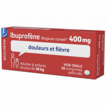 Ibuprofen Biogaran Conseil 400 mg- 10 Comprimés Pelliculés