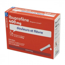 Ibuprofène 400 mg Biogaran Conseil - 10 Sachets Arôme Fraise