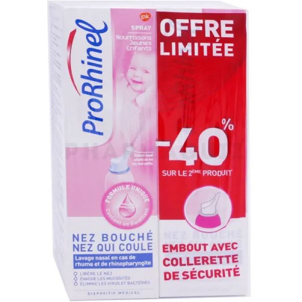 Prorhinel Nasal Solution Infant Young Child, 2 x 100 ml