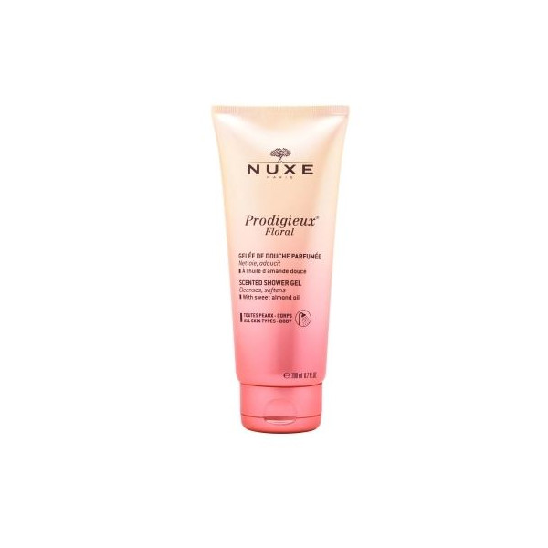 nuxe floral prodigious scented shower jelly 200ml tube