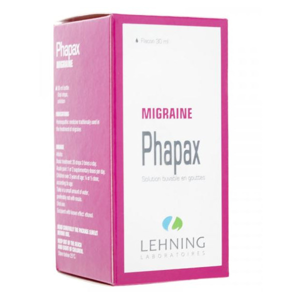 Phapax - Migraine - Lehning - 30 ml