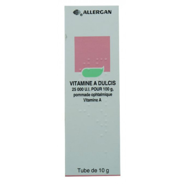 Vitamin A DULCIS ophthalmic ointment tube 10g