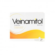 Veinamitol 3500 mg Poudre pour Solution Buvable, Jambes Lourdes, Crise Hémorroïdaire - 10 Sachets-Dose