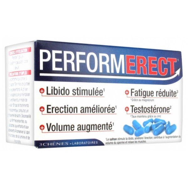 PerformErect - Erectile Dysfunction - 3 Chênes - Box Of 16