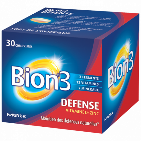 Bion3 Defenses Adultes - 30 Comprimés