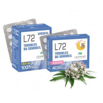 L72 - Sleep Disorders - From 30 months - Lehning - Tablets