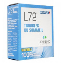 L72 - Troubles du Sommeil - Dès 30 mois -  Lehning - Comprimés