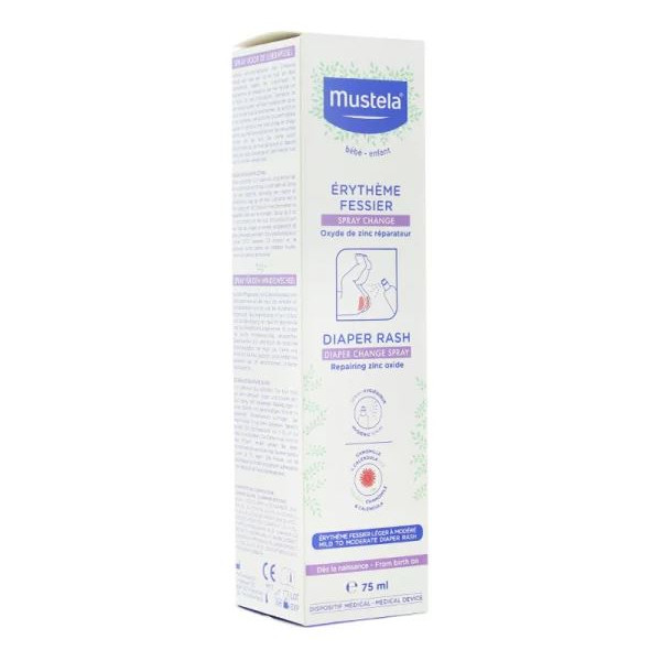 Mustela Spray Change - Diaper Rash - 75 ml