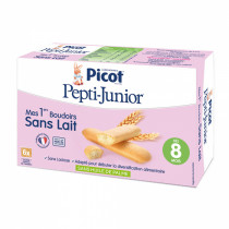 Picot Pepti-Junior My First Sponge Fingers Milk-Free (8 months and over) – Box of 6 x 4-Biscuit Re-Sealable Packets
