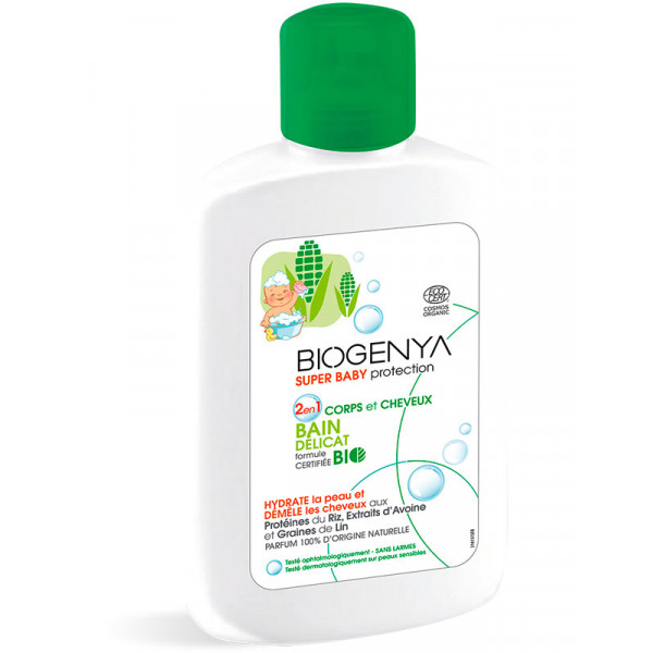 Delicate Body and Hair Bath - Super Baby Protection - Biogenya - 400mL