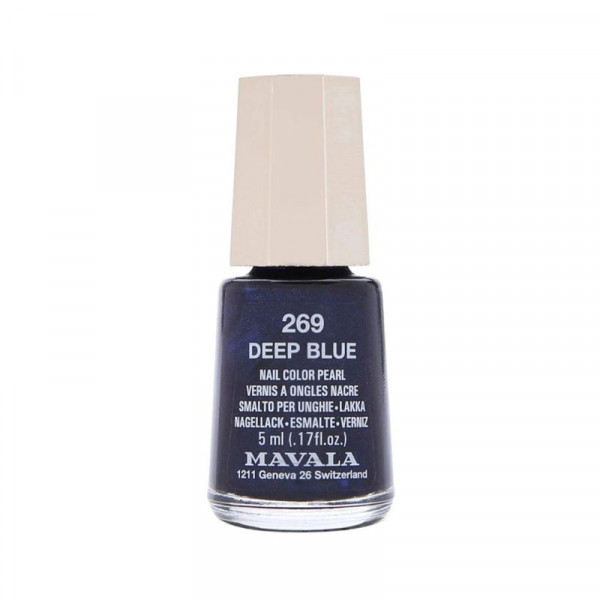 Nail Polish - Deep blue - N°269 - Mavala - 5ml
