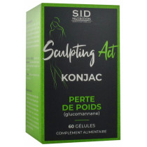 Perte de Poids - Konjac - S.I.D. Nutrition - Sculpting Act - 90 Comprimés