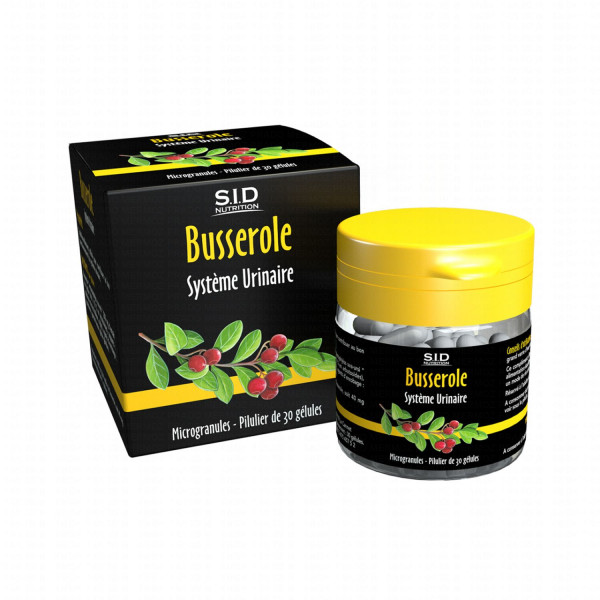 Urinary System - Busserole - S.I.D. Nutrition - 30 Tablets