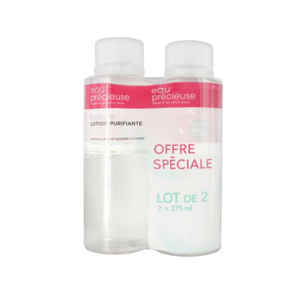 Precious Water - Purifying Lotion - set of 2 x 375ml