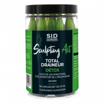 Détox - Total Draineur - Sculpting Act - S.I.D. Nutrition - 14 Unicadoses de 10 ml