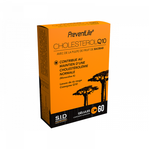 Cholestérol - PreventLife - S.I.D. Nutrition - 60 Gélules